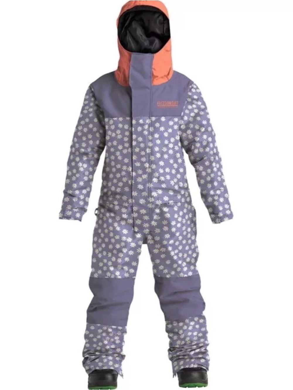 Airblaster Freedom snow / ski one-piece suit - daisies 🌼